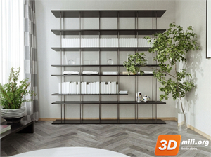 Decorative cabinet Skp Files